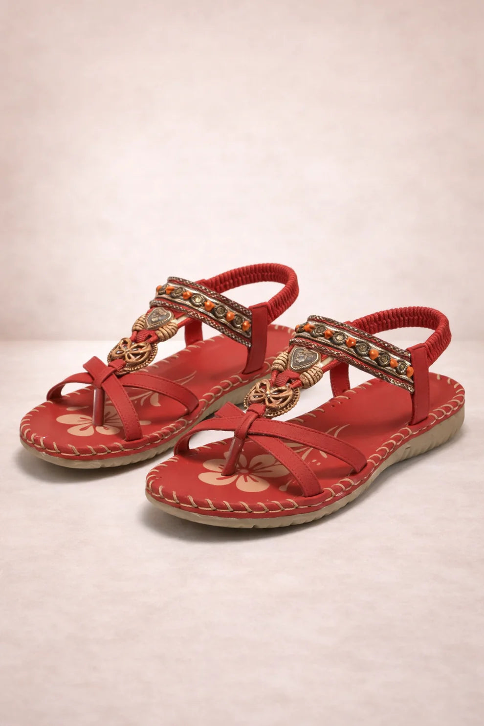 Sandalias de estilo ibicenco que combinan comodidad y elegancia
