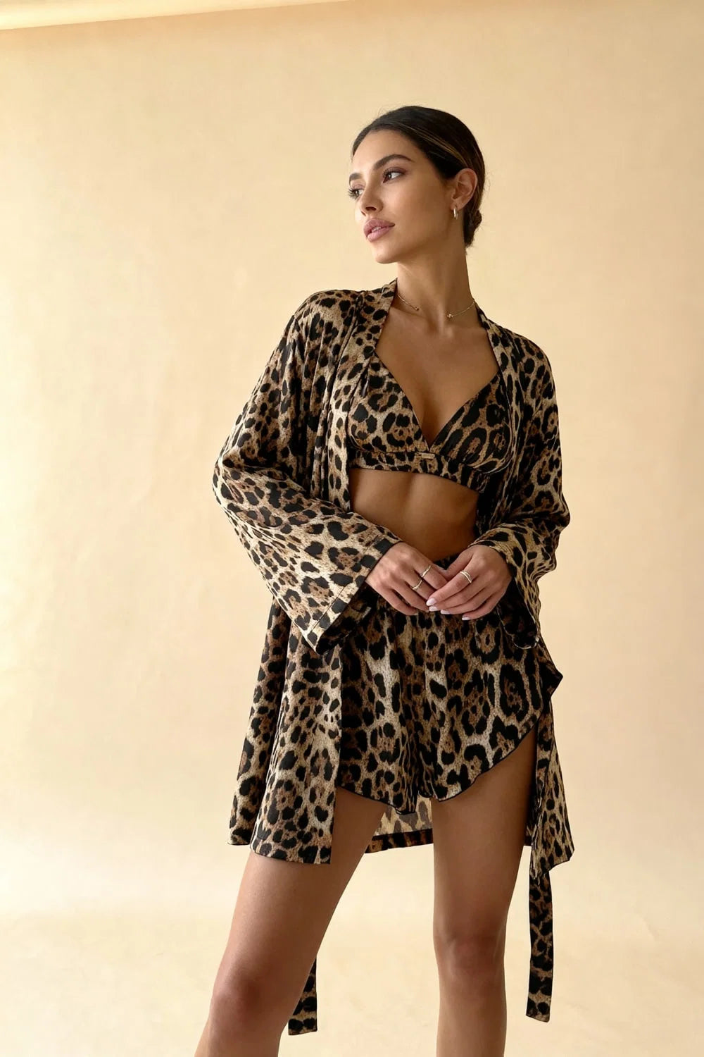 Conjunto de pijama de 3 piezas - Felina