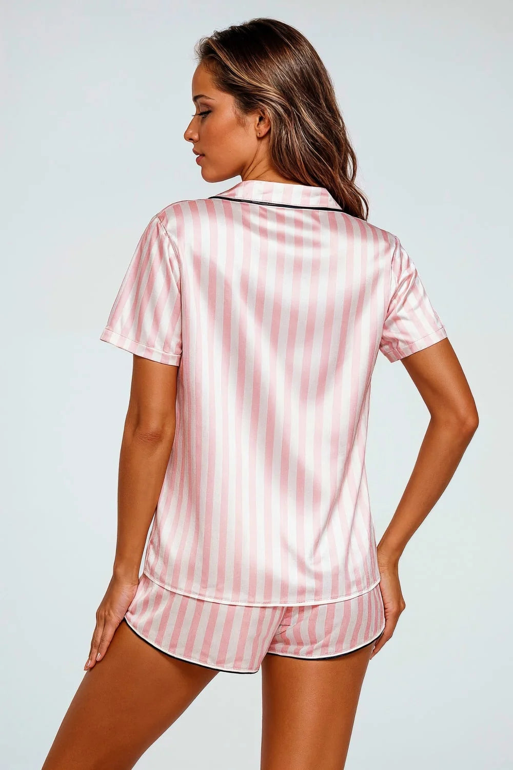 Pijama, short y camisa - Velia